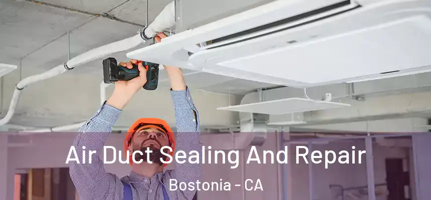 Air Duct Sealing And Repair Bostonia - CA